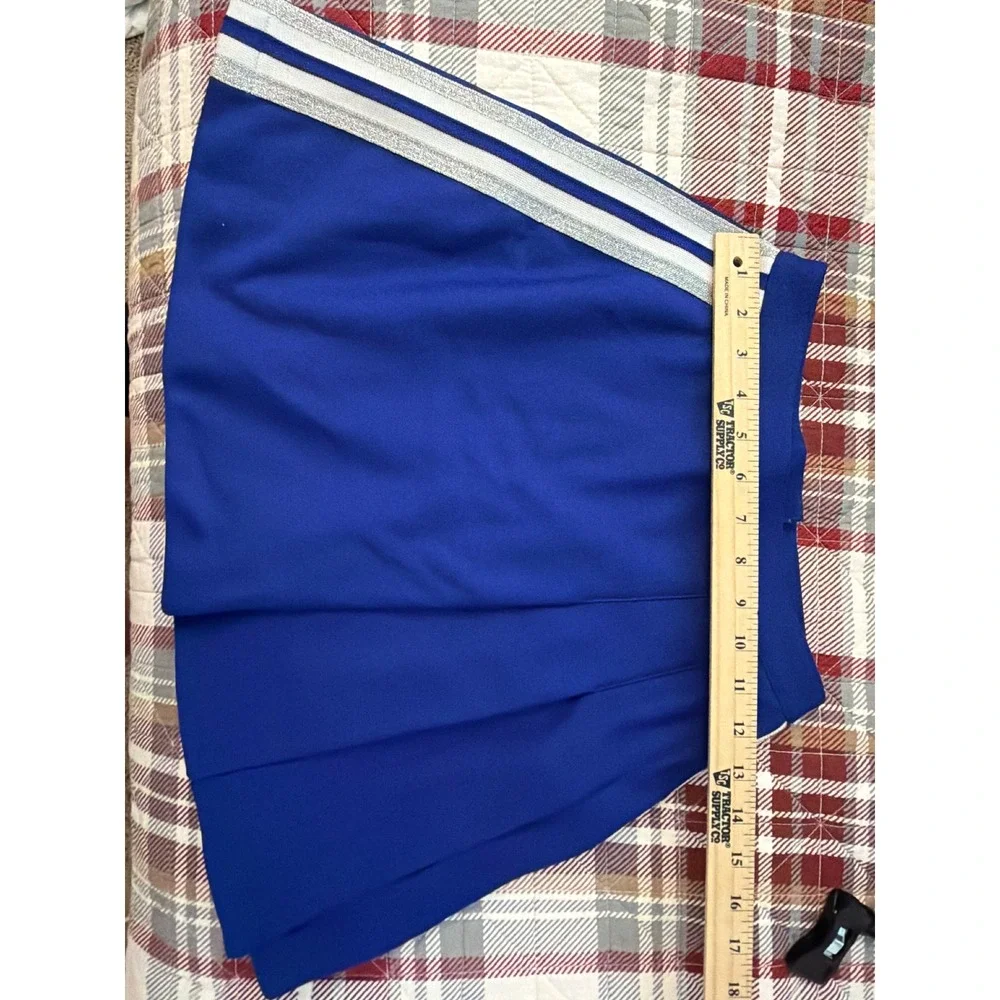 Varsity Spirit Fashions Cheer Uniform Set Blue White Charter Cosplay Halloween